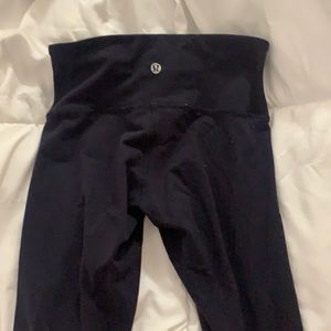 Dark blue lulu lemon legging size 2 length extra long